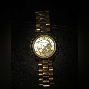 Gold Michael Kors watch